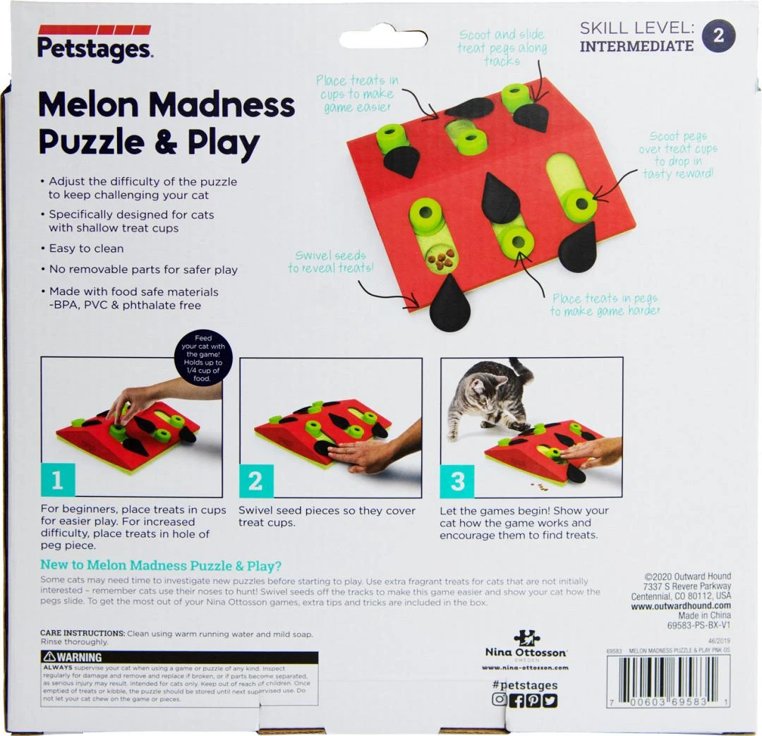 Nina Ottosson Puzzle & Play Melon Madness 3 Nina Ottosson Puzzle & Play Melon Madness - Afbeelding 3