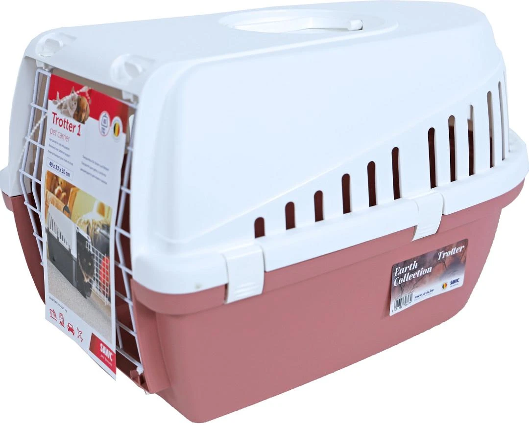 Savic Reismand Trotter 1 Earthroze/wit 2 Savic Reismand Trotter 1 Earthroze/wit - Afbeelding 2