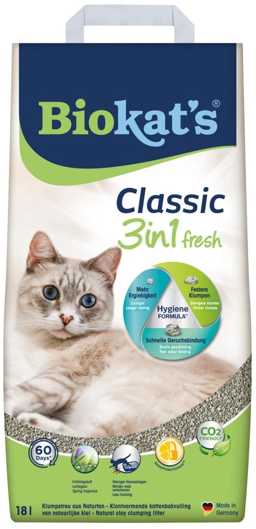 Biokat's Kattenbakvulling Classic Fresh 18 Ltr 1 Biokat's Kattenbakvulling Classic Fresh 18 Ltr