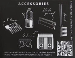 Moser Trimmer REX Mini -Huisdierproducten 4015110034933 onderkant LR