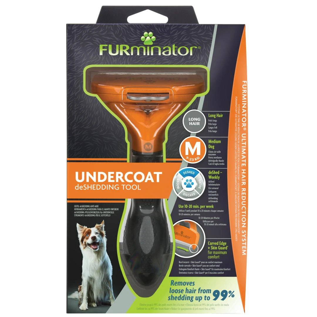 FURminator Undercoat Hond Langhaar M 2 FURminator Undercoat Hond Langhaar M - Afbeelding 2