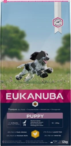Eukanuba Hondenvoer Growing Puppy Medium Breed 12 Kg