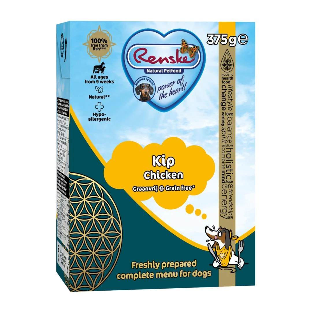 Renske Vers Hondenvoer Kip Graanvrij 375 Gr 1 Renske Vers Hondenvoer Kip Graanvrij 375 Gr