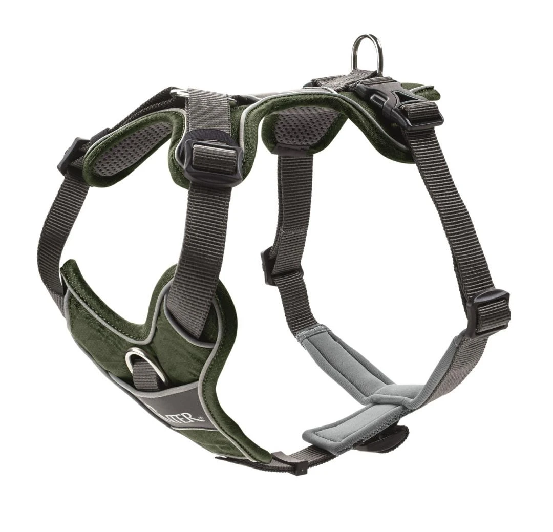 Hunter Hondentuig Divo Groen/Grijs 1 Hunter Hondentuig Divo Groen/Grijs