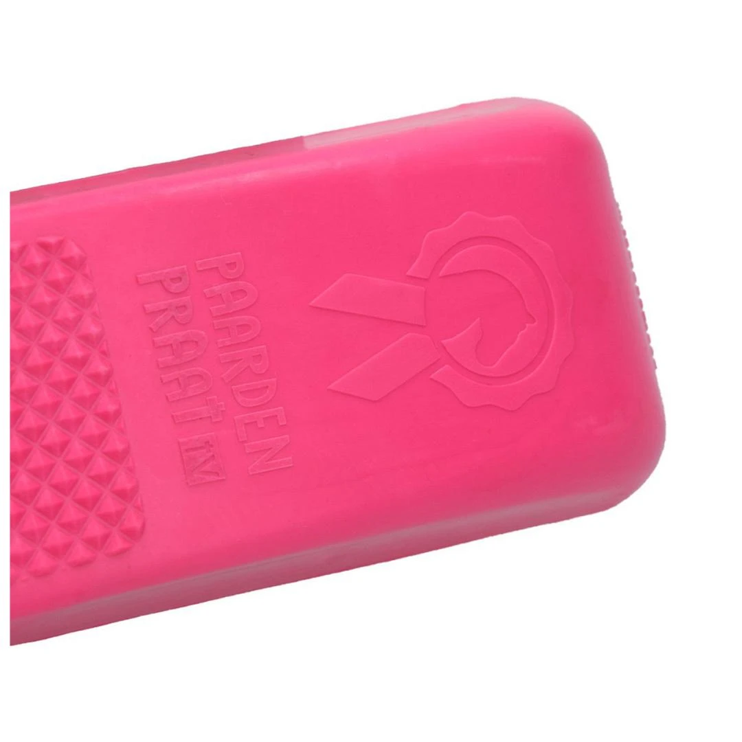 Paardenpraat Grooming Brush Roze Medium 3 Paardenpraat Grooming Brush Roze Medium - Afbeelding 3