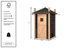 Voldux Kippen- Of Konijnenhok Hooiberg Mees 6 Voldux Kippen- Of Konijnenhok Hooiberg Mees -Huisdierproducten Voldux Kippenhok Hooiberg Mees 8720569162231 4