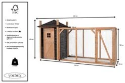 Voldux Kippen- Of Konijnenhok Hooiberg Mees XL -Huisdierproducten Voldux Kippenhok Hooiberg Mees XL 8720569162248 5