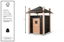 Voldux Kippen- Of Konijnenhok Hooiberg Niek -Huisdierproducten Voldux Kippenhok Hooiberg Niek 8720569162378 7