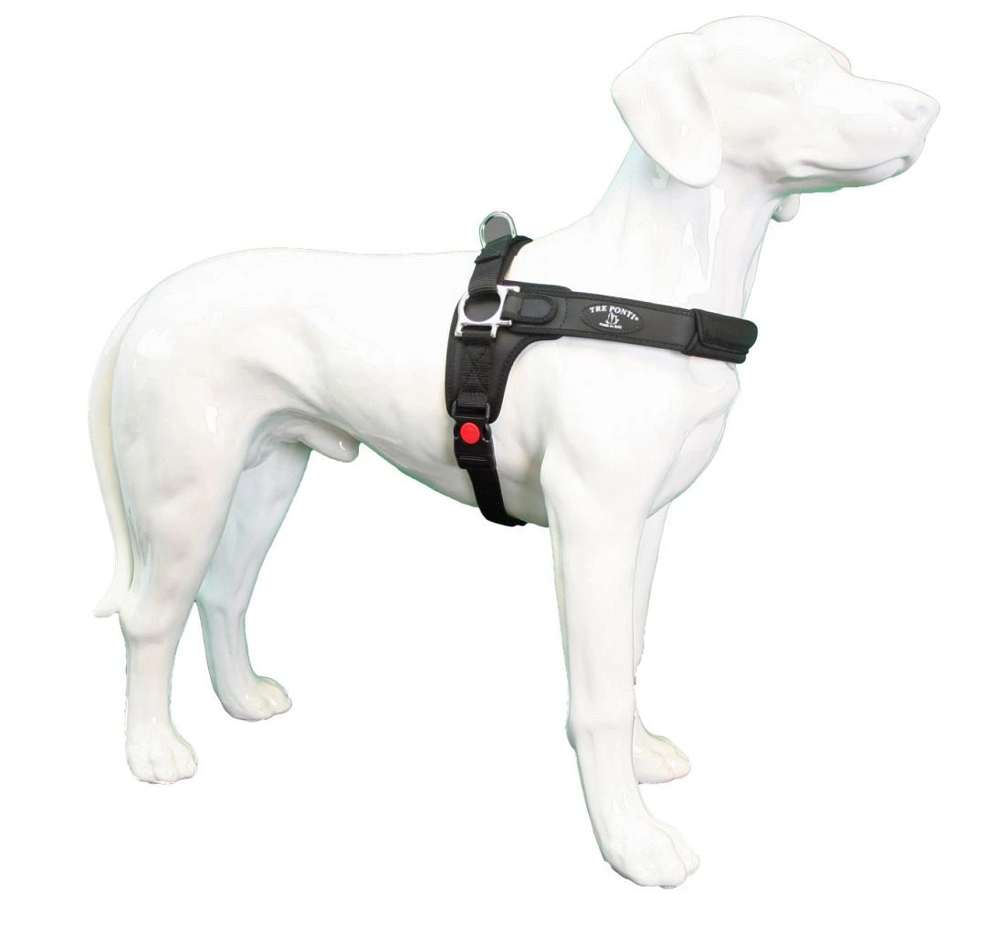 Tre Ponti Hondentuig Forza Zwart 1 Tre Ponti Hondentuig Forza Zwart