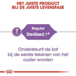 Royal Canin Kattenvoer Sterilised 7+ 10 Kg 7 Royal Canin Kattenvoer Sterilised 7+ 10 Kg -Huisdierproducten royal canin sterilised 7plus volwassen kat castratie sterilisatie hero image 9